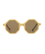 YEYE Multicoloured Mustard Sunglasses
