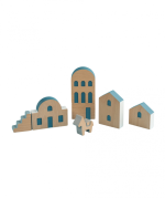 Aegean Village, Building Blocks Toy Collection