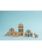 Aegean Village, Building Blocks Toy Collection - Image 2