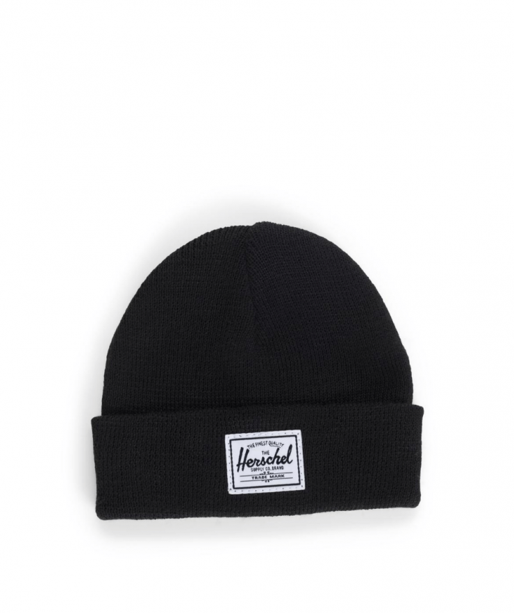 09477 Baby Beanie Black, 0-6 months - Image 1