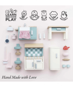 Le Toy Van Daisylane Dolls House Kitchen Set - Image 2