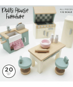 Le Toy Van Daisylane Dolls House Kitchen Set - Image 3