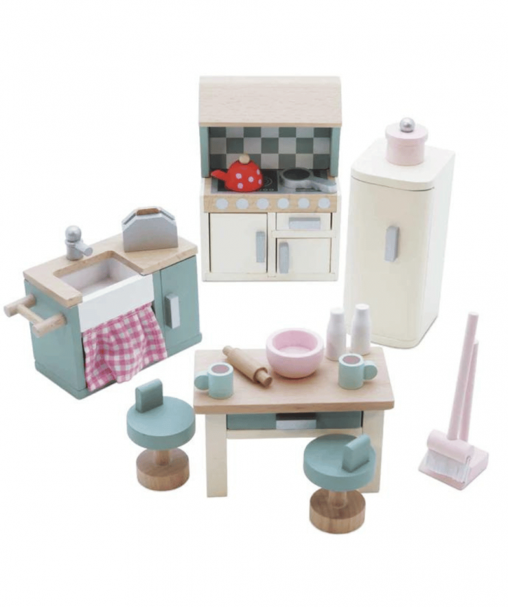23091 Le Toy Van Daisylane Dolls House Kitchen Set - Image 1