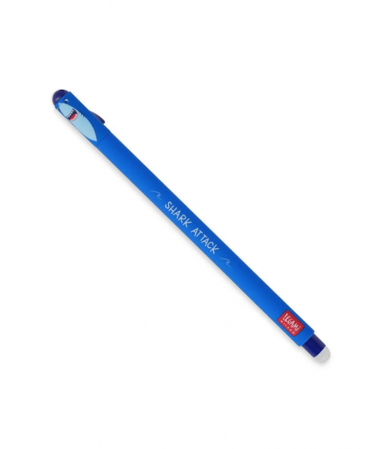 23698 Erasable Gel Pen "Shark Attack" Shark - Image 1