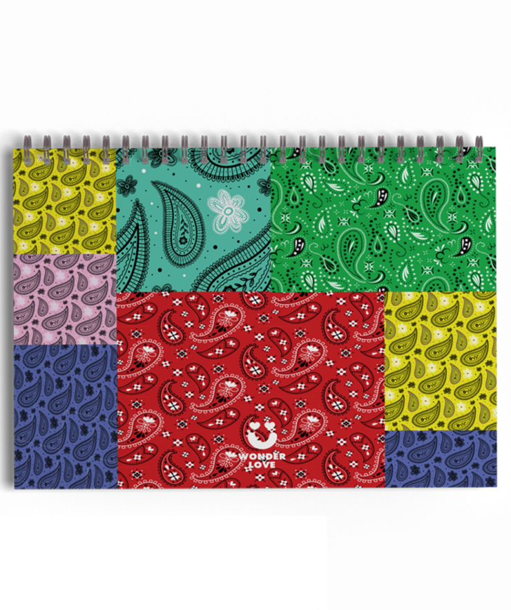 15341 Bandana Aquarelle Block - Image 1