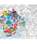 Giant Coloring Poster Fun Park - Image 2
