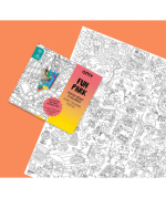 Giant Coloring Poster Fun Park - Image 3