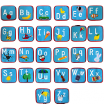 Educational Board Game, The English Alphabet ABC