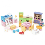 Le Toy Van Complete Dolls House Furniture Set