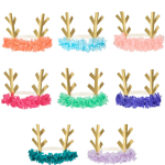 Meri Meri Reindeer Fringe Antler Headbands