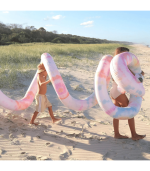 Giant Inflatable Noodle Snake, Tie Dye Multi - Image 4