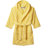 Naram Kids Bathrobe, Pristine And Neon Yellow
