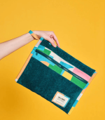 Popsicle Teal, Waterproof Pouch - Image 2