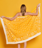 Yellow Bandana, Signature Beach Towel - Image 2