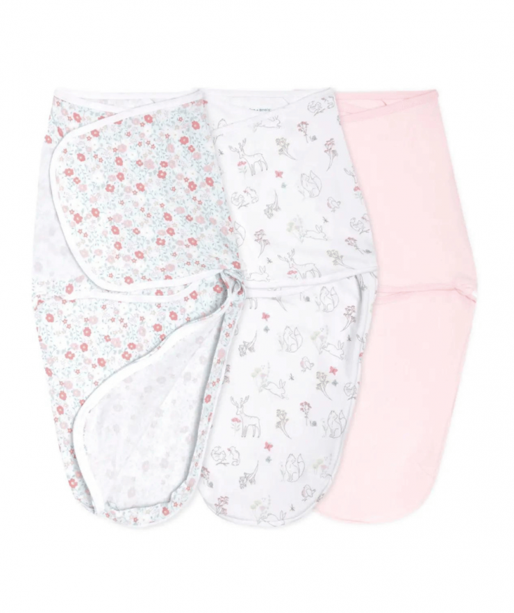 -big-13-09-2024-14-19-66e41fbeb9a6a Fairy Tale Flowers Essentials Wrap Swaddles - 3 Pack - Image 1