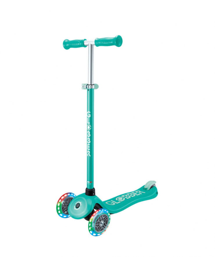 -big-2-05-2024-16-04-66338f65a8e35 Globber Scooter Primo Plus Lights Emeral Green - Image 1