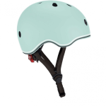 Globber Helmet Junior Go Up Lights 45-51cm Pastel Green
