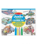 Jumbo Colouring Pad - Vehicles