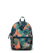Heritage Kids Backpack Tangerine Palm Leaves
