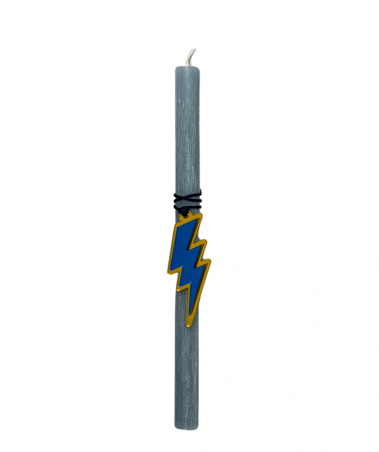 -big-22-04-2024-15-37-662659fcd49d0 Plexiglass Lightning Easter Candle - Image 1
