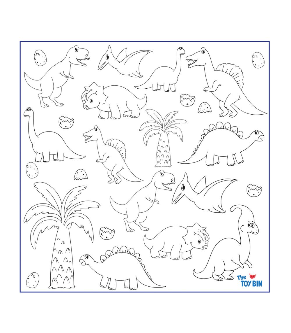 133 Board Game - Drawing With Dinos - Image 1