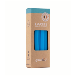 Wide Silicone Shoe Laces - Neon Blue
