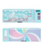 Retro Calculator Pencil Case, Lollipop
