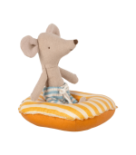 Rubber Boat, Small Mouse - Yellow Stripe - Image 2