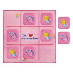 Board Game, 3 In A Row Unicorns