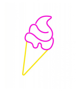 Ice Cream Neon Sign