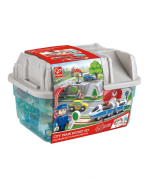 Hape City Train Bucket Set - Image 3