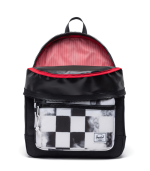 Heritage Youth Backpack Black Distressed Checker - Image 3