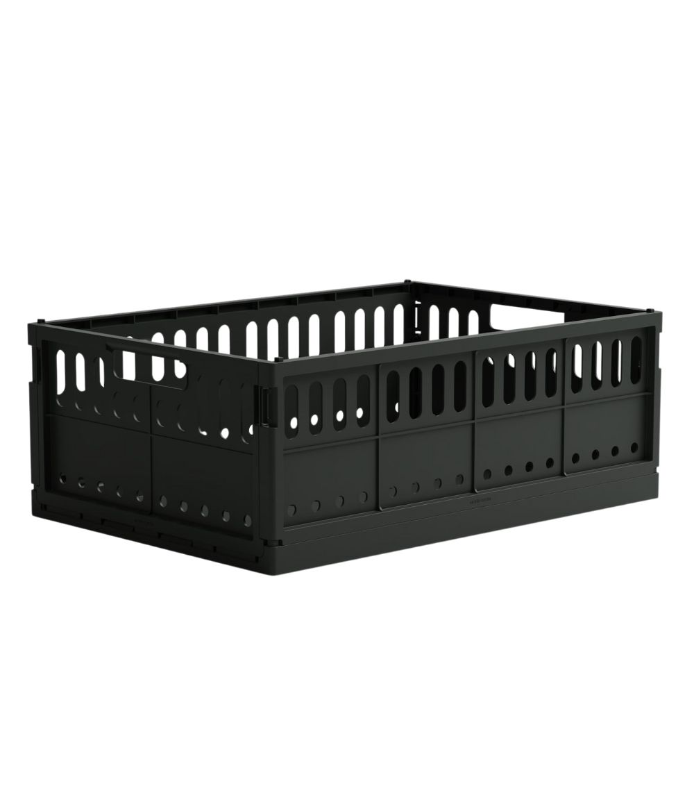 43 Maxi Made Crate - Washed Black Sweater - Image 1