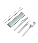 Cutlery Set, Lichen Green