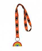 Rainbow Lanyard, Orange