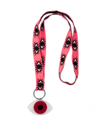 Eye Lanyard, Pink