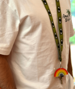 Rainbow Lanyard, Green - Image 2