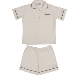 White Summer Preppy Pyjamas