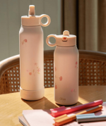 Small Water Bottle, Flowers, 350ml - Image 3
