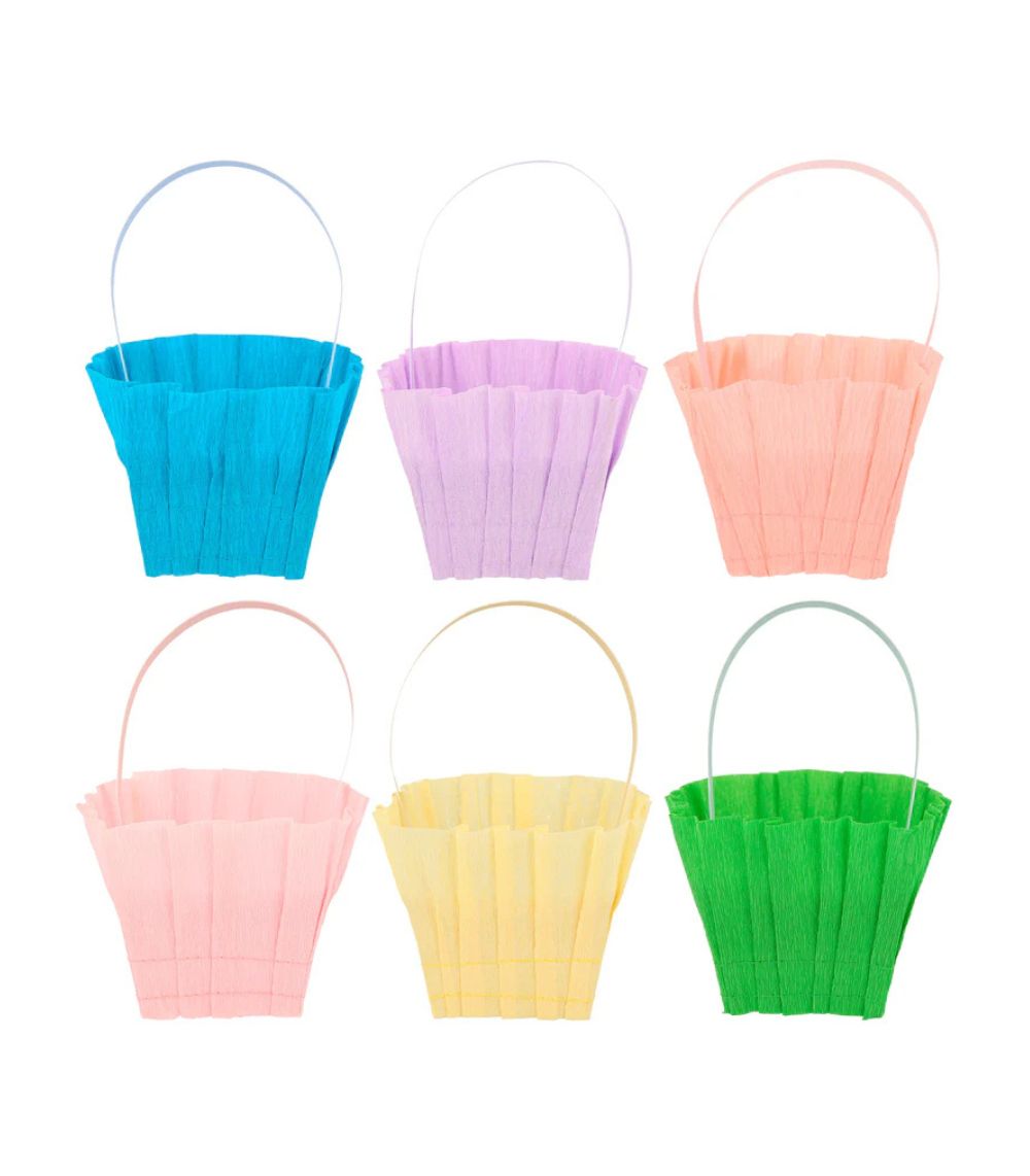 1 Meri Meri Easter Baskets (set of 6) - Image 1