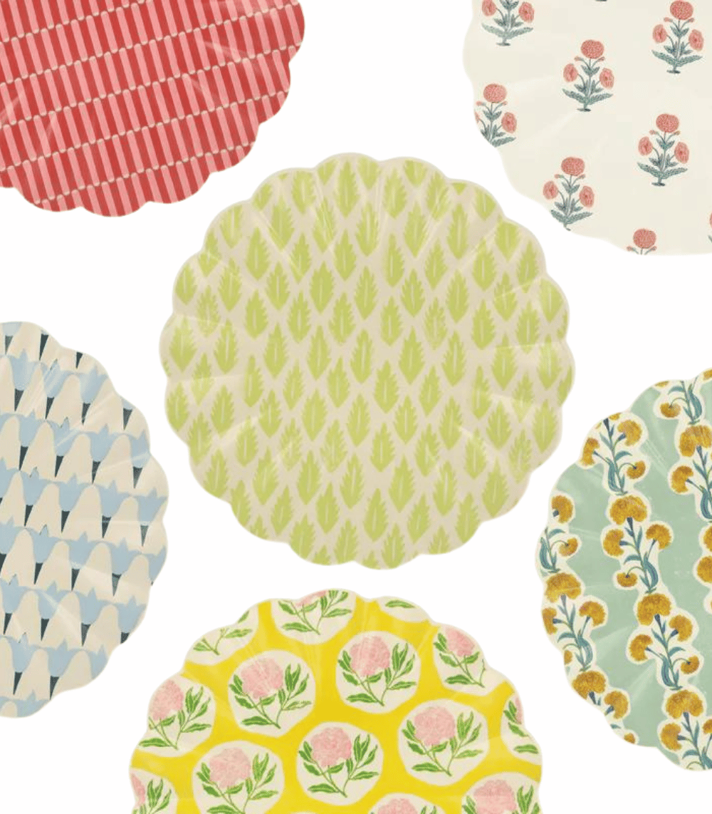 1 Molly Mahon Recycled Large Plates (x6) - Image 1