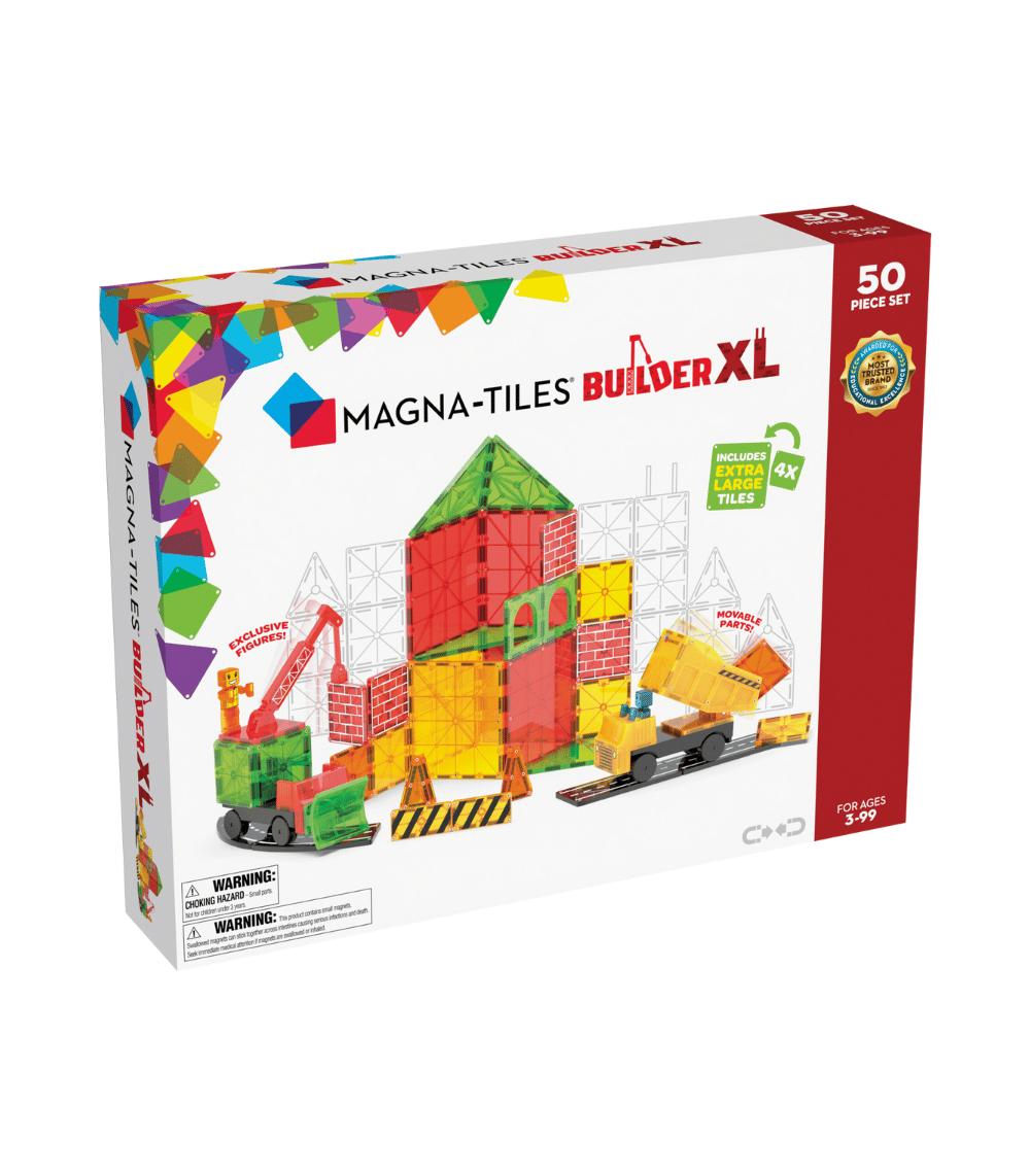 11 Magna-Tiles Builder XL 50 Piece Set - Image 1