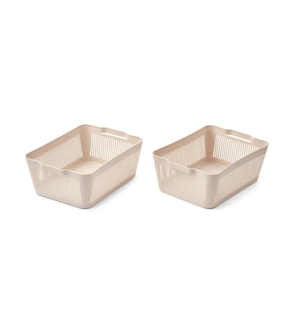 12 Makeeva Basket L 2-Pack, Sandy - Image 1