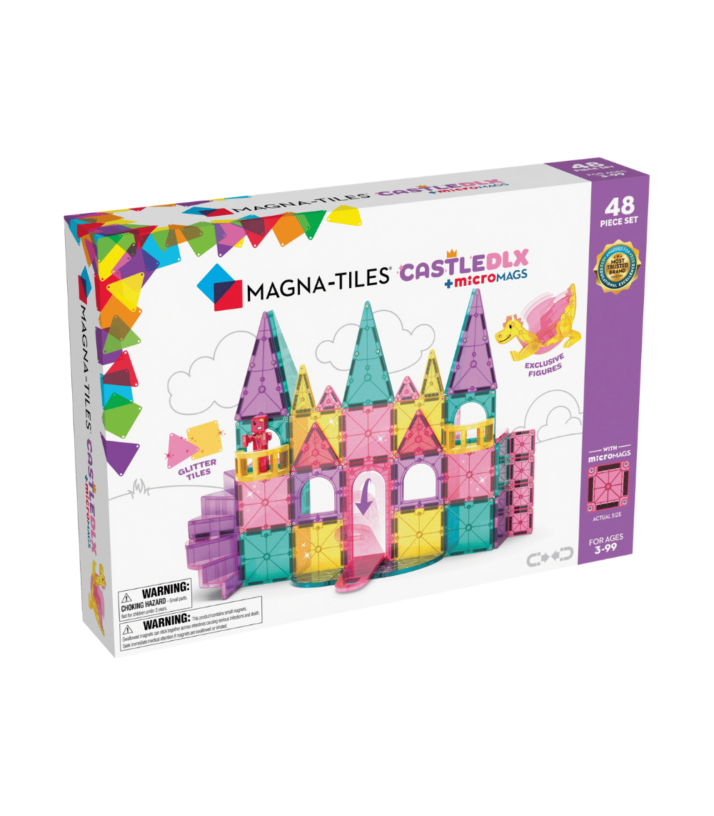 14 Magna-Tiles Castle DLX 48 Piece Set - Image 1