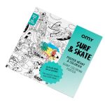 Giant Coloring Poster Surf & Skate