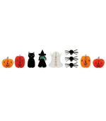 Honeycomb Halloween Characters (x10)