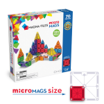 Magna-Tiles MicroMAGS 70 Piece Deluxe Set