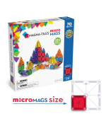 Magna-Tiles MicroMAGS 70 Piece Deluxe Set