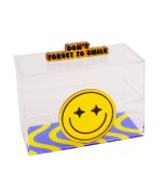 Double Plexiglass Box, Don't Forget To Smile