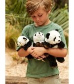 WWF Panda Floppy Black/White, 15cm - Image 2